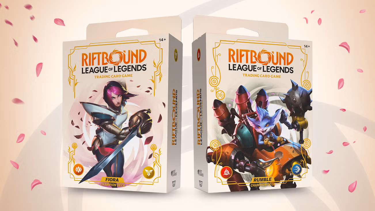 Spiritforged Rumble & Fiora Champion Starter Decklists