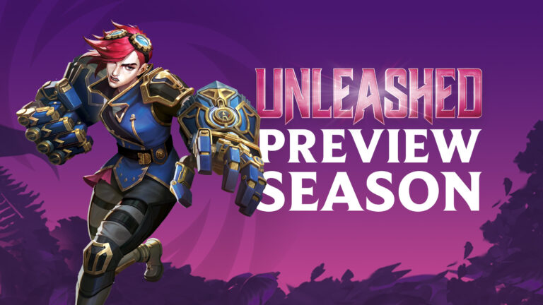 Unleashed Preview Season - Spoiler Schedule